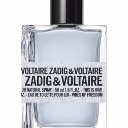 ZADIG AND VOLTAIRE THIS IS HIM VIBES OF FREEDOM HOMBRE